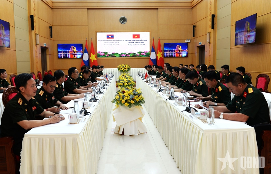 Vietnam, Laos hold sixth defense policy dialogue